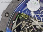 RM035-02 Real NTPT ZF 1:1 Best Edition Skeleton Dial on Black Rubber Strap NH05A V4 - Image 5