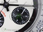 Daytona Newman Sandblasted SS Black/White Dial on SS Bracelet A7750 - Image 4