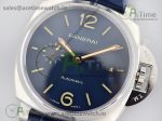 PAM927 Luminor Due VSF Best Edition Blue Dial on Blue Leather Strap AXXXIV - Image 2