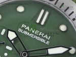 PAM1055 Luminor Submersible 42mm Verde Militare VSF 1:1 Best Edition on Green Rubber Strap P.900 Clone - Image 3
