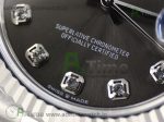 DateJust 31 Ladies 278274 EWF Best Edition 904L Steel Gray Dial Diamonds Markers on Jubilee Bracelet - Image 5