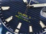 Aquaracer Calibre 5 Blue SS 1:1 Best Edition Textured Dial Ceramic Bezel on SS Bracelet Swiss SW200 - Image 5