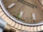 DateJust 31 Ladies 278273 EWF RoseGold Wrapped 904L Steel Gold Dial Stick Markers on Jubilee Bracelet348 - Image 5