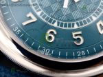 Calatrava 6007A SS 3KF 1:1 Best Edition Blue Dial on Blue Leather Strap A324 Super Clone V2 - Image 5