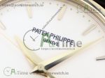 Calatrava 5227G SS 3KF 1:1 Best Edition White Dial Black Leather Strap A324 Super Clone V2 - Image 3
