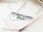 Calatrava 5227R SS 3KF 1:1 Best Edition White Dial on Brown Leather Strap A324 Super Clone V2 - Image 3