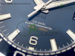 Planet Ocean 42mm SS OMF 1:1 Best Edition Blue Liquidmetal Bezel Blue Dial on Blue Leather Strap A8900 (Black Balance Wheel) - Image 5