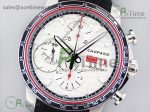 Mille Miglia 168571 SS V7F 1:1 Best Edition White Dial on Black Rubber Strap A7750 - Image 2