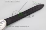 Reine de Naples 8918BB SS ZF 1:1 Best Edition White MOP Dial Diamonds Bezel on Black Fabric Strap A537 - Image 7