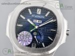 Nautilus 5726 Complicated SS GRF 1:1 Best Edition Blue Textured Dial on Blue Rubber Strap A324 - Image 2
