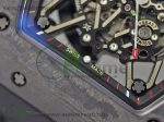 RM035-02 Real NTPT ZF 1:1 Best Edition Skeleton Dial on Black Rubber Strap NH05A V4 - Image 6