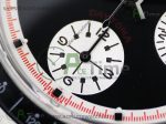 Daytona Newman Sandblasted SS Black/White Dial on SS Bracelet A7750 - Image 5