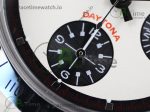 Daytona Newman Sandblasted SS Black/White Dial on SS Bracelet A7750 - Image 5