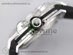Big Bang Sang Bleu II Chrono SS HRF Best Edition White Dial on Black Gummy Strap A7750 - Image 6