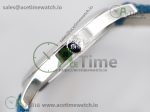 Calatrava 6007A SS 3KF 1:1 Best Edition Blue Dial on Blue Leather Strap A324 Super Clone V2 - Image 6