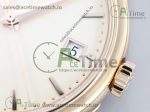 Calatrava 5227R SS 3KF 1:1 Best Edition White Dial on Brown Leather Strap A324 Super Clone V2 - Image 4