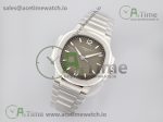Nautilus 7118/1A 3KF 1:1 Best Edition Grey Textured Dial on SS Bracelet A324 Super Clone