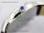 Ronde Solo de Cartier 42mm ZF 1:1 Best Edition White Dial on Black Leather Strap MIYOTA 9015 - Image 7