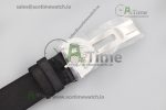 Reine de Naples 8918BB SS ZF 1:1 Best Edition White MOP Dial Diamonds Bezel on Black Fabric Strap A537 - Image 8