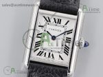 Tank Must 22mm K11F SS White Dial on Black Leather Strap Ronda Quartz - Image 2