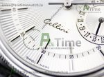 Cellini Date 50519 SS EWF Best Edition White Dial on Black Leather Strap A3165 - Image 5