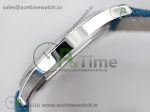 Calatrava 6007A SS 3KF 1:1 Best Edition Blue Dial on Blue Leather Strap A324 Super Clone V2 - Image 7