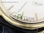 Calatrava 5227G SS 3KF 1:1 Best Edition White Dial Black Leather Strap A324 Super Clone V2 - Image 5