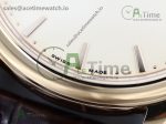 Calatrava 5227R SS 3KF 1:1 Best Edition White Dial on Brown Leather Strap A324 Super Clone V2 - Image 5