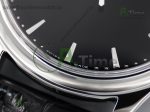 Calatrava 5227 SS 3KF 1:1 Best Edition Black Dial on Black Leather Strap A324 Super Clone V2 - Image 5