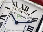 Tank Must 25.5mm K11F SS White Dial on Red Leather Strap Ronda Quartz - Image 3