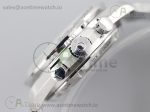 Speedmaster SS Blue Snoopy OMF 1:1 Best Edition White Dial on New SS Bracelet Manual Winding Chrono Movement - Image 7