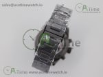 Calibre Heuer 01 Chrono 43mm Ceramic XF 1:1 Best Edition Skeleton Dial on Ceramic Bracelet A1887 - Image 9