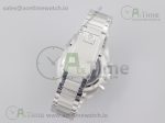 Speedmaster SS Blue Snoopy OMF 1:1 Best Edition White Dial on New SS Bracelet Manual Winding Chrono Movement - Image 9