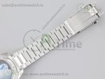 Speedmaster SS Blue Snoopy OMF 1:1 Best Edition White Dial on New SS Bracelet Manual Winding Chrono Movement - Image 12