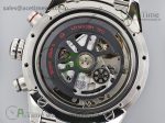Calibre Heuer 01 Chrono 43mm SS XF 1:1 Best Edition Skeleton Dial Red Hand on SS Bracelet A1887 - Image 18