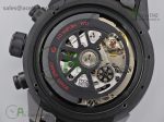 Calibre Heuer 01 Chrono 43mm Ceramic XF 1:1 Best Edition Skeleton Dial on Ceramic Bracelet A1887 - Image 18
