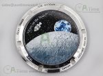 Speedmaster SS Blue Snoopy OMF 1:1 Best Edition White Dial on New SS Bracelet Manual Winding Chrono Movement - Image 20