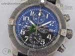 Avenger II Seawolf Chronograph PVD Titanium OXF Best Edition Black Dial on Black Nylon Strap A7750 - Image 2