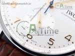 Portuguese Chrono IW371604 ZF 1:1 Best Edition White Dial on Brown Leather Strap A69355 - Image 5