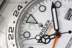 Explorer II 42mm 216570 Black 904L SS GMF 1:1 Best Edition White Dial on Bracelet A3186 CHS V2 - Image 4
