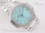 Nautilus 5711 3KF 1:1 Best Edition Tiffany Blue Dial on SS Bracelet A324 Super Clone V2 - Image 3