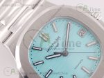 Nautilus 5711 3KF 1:1 Best Edition Tiffany Blue Dial on SS Bracelet A324 Super Clone V2 - Image 4