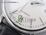 Portofino Automatic SS AF 1:1 Best Edition White Dial on Black Leather Strap A2892 - Image 5
