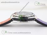 Big Bang Unico Rainbow King SS 45mm ZF 1:1 Best Edition on Rainbow Gummy Strap A1242 - Image 11