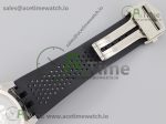 Calibre Heuer 01 Chrono SS XF 1:1 Best Edition Gray Dial on Black Rubber Strap A1887 - Image 11