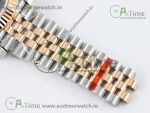 DateJust 41 126331 TWF 1:1 Best Edition 904L Steel Gray Dial Green Roman Marker on SS/RG Jubilee Bracelet SA3235 - Image 20