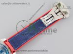 Planet Ocean 2021 America’s Cup SS VSF 1:1 Best Edition White Dial on Blue Nylon Strap A8900 Super Clone - Image 10