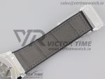 Classic Fusion 45mm SS HBF 1:1 Best Edition Gray Dial on Gray Gummy Strap A2892 - Image 9