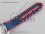 Planet Ocean 2021 America’s Cup SS VSF 1:1 Best Edition White Dial on Blue Nylon Strap A8900 Super Clone - Image 11