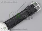 Portofino Automatic SS AF 1:1 Best Edition White Dial on Black Leather Strap A2892 - Image 9